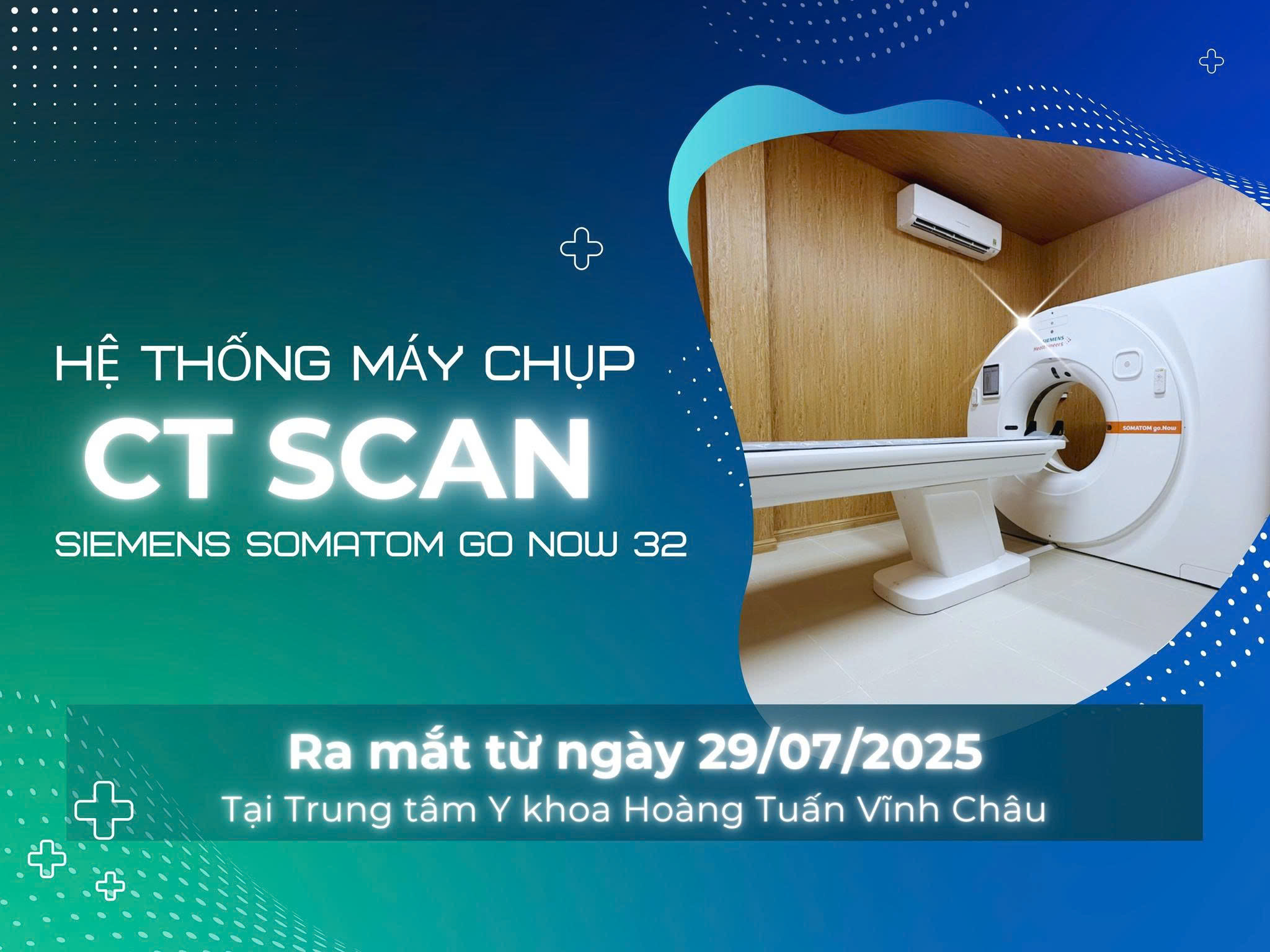 TRUNG TÂM Y KHOA HOÀNG TUẤN VĨNH CHÂU LẮP RÁP VÀ ĐƯA VÀO SỬ DỤNG MÁY CHỤP CẮT LỚT VI TÍNH 32 LÁT