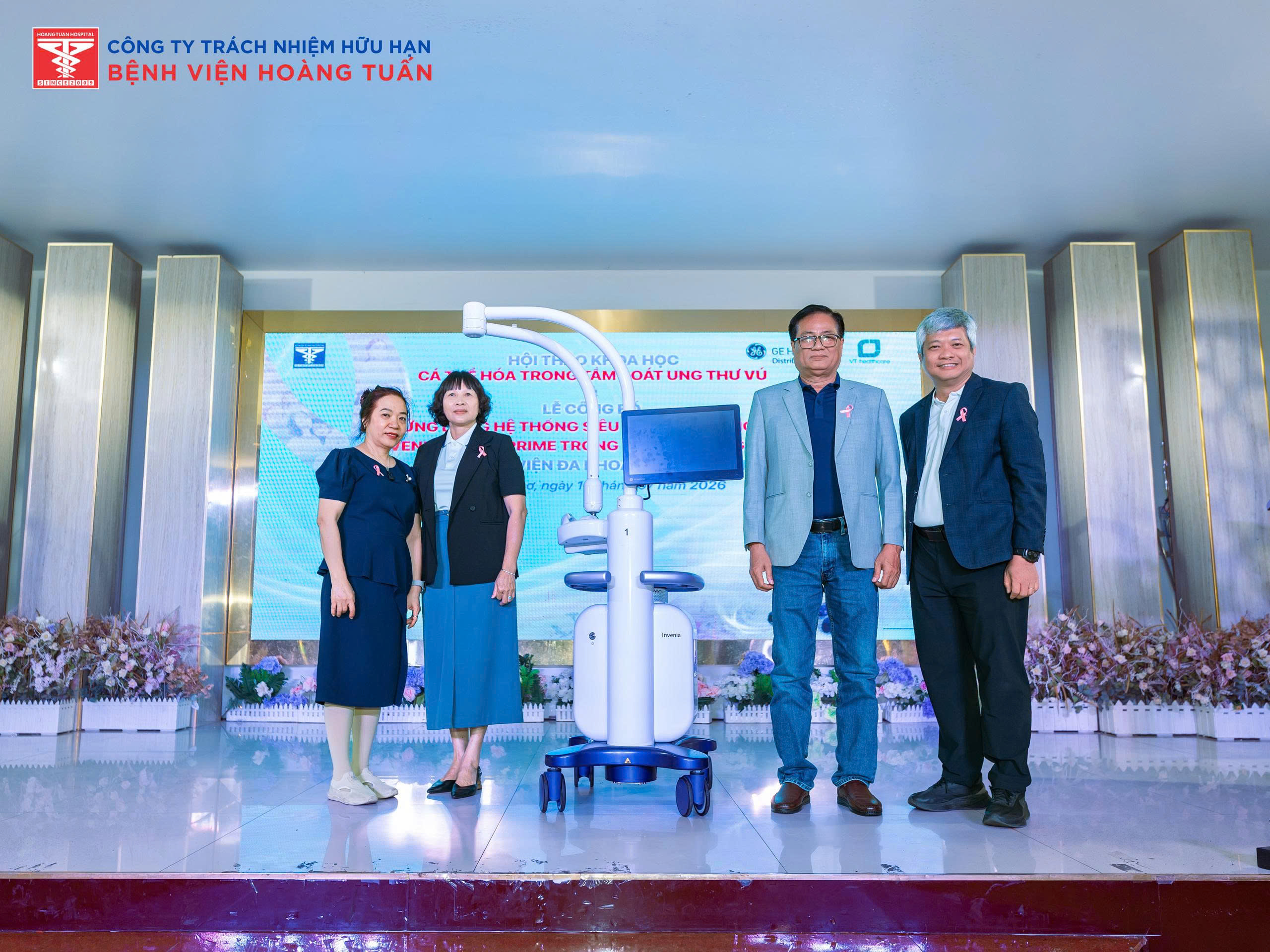 BỆNH VIỆN ĐA KHOA HOÀNG TUẤN CHÍNH THỨC ĐƯA VÀO HOẠT ĐỘNG HỆ THỐNG SIÊU ÂM VÚ 3D INVENIA™ ABUS PRIME – BƯỚC TIẾN ĐỘT PHÁ TRONG TẦM SOÁT UNG THƯ VÚ