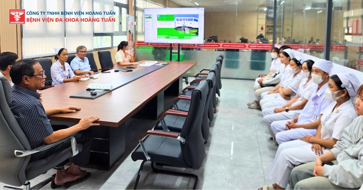 BỆNH VIỆN ĐA KHOA HOÀNG TUẤN KHAI GIẢNG CÁC LỚP ĐÀO TẠO THỰC HÀNH DÀNH CHO ĐIỀU DƯỠNG