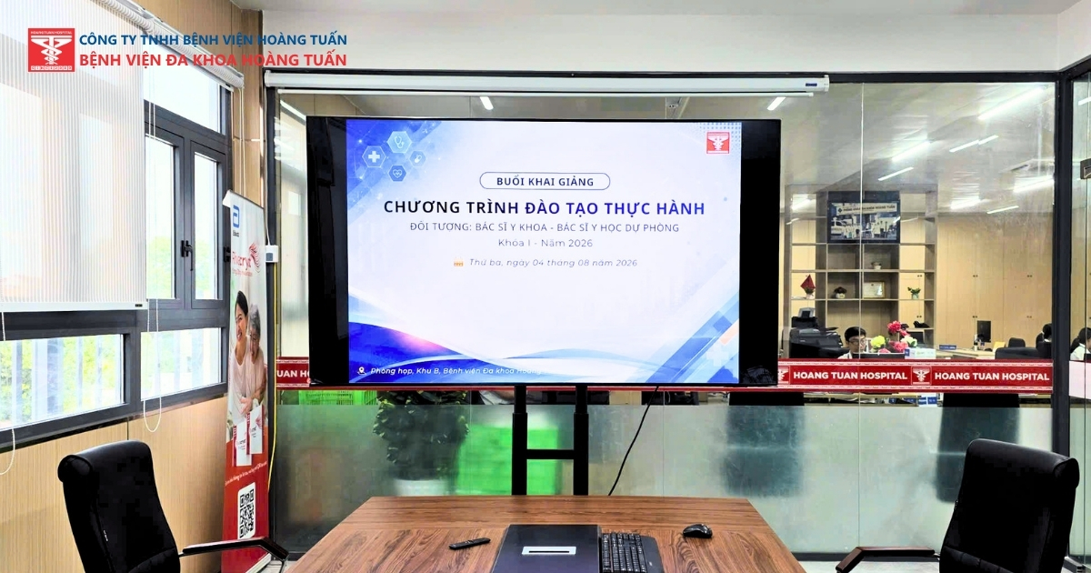 BỆNH VIỆN ĐA KHOA HOÀNG TUẤN KHAI GIẢNG CÁC LỚP ĐÀO TẠO THỰC HÀNH DÀNH CHO BÁC SĨ