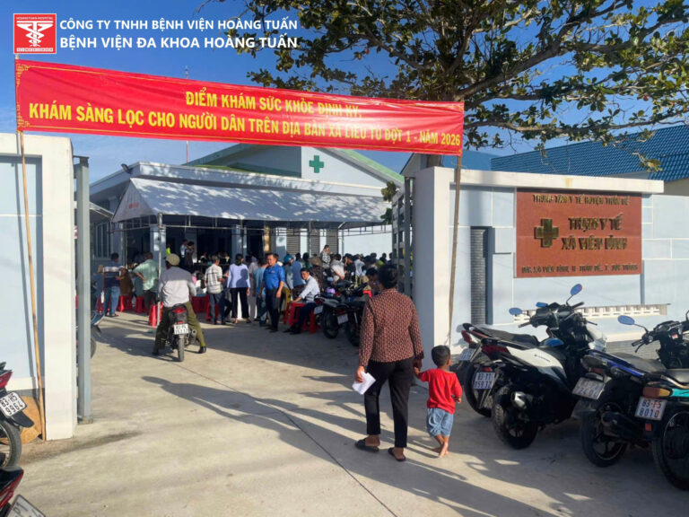BỆNH VIỆN ĐA KHOA HOÀNG TUẤN ĐỒNG HÀNH CÙNG NGƯỜI DÂN XÃ LIÊU TÚ TRONG CHƯƠNG TRÌNH KHÁM SỨC KHỎE TOÀN DÂN