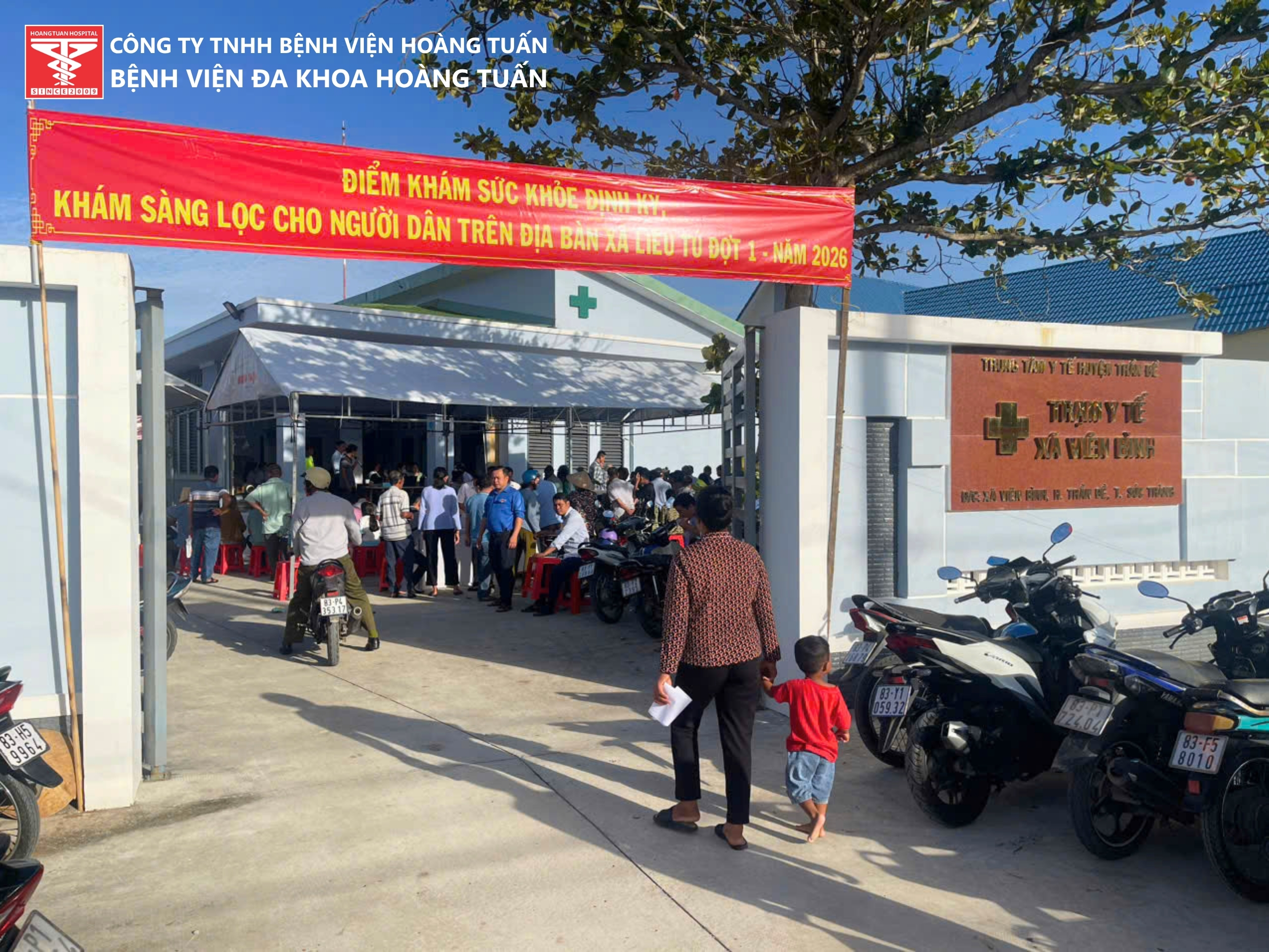 BỆNH VIỆN ĐA KHOA HOÀNG TUẤN ĐỒNG HÀNH CÙNG NGƯỜI DÂN XÃ LIÊU TÚ TRONG CHƯƠNG TRÌNH KHÁM SỨC KHỎE TOÀN DÂN